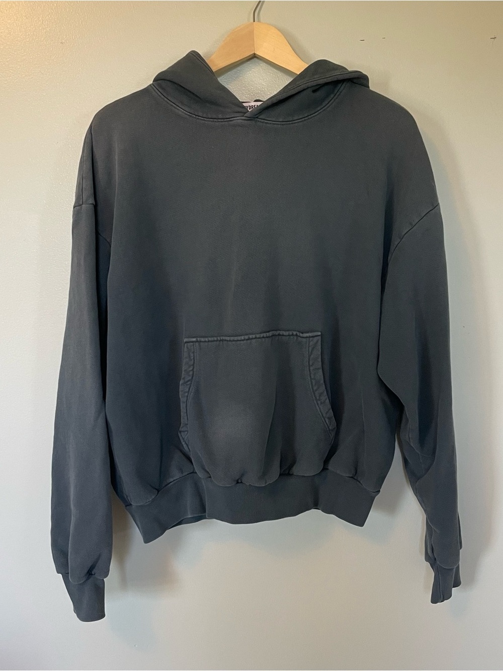 Daydreamer Women's Washed Charcoal Hoodie
